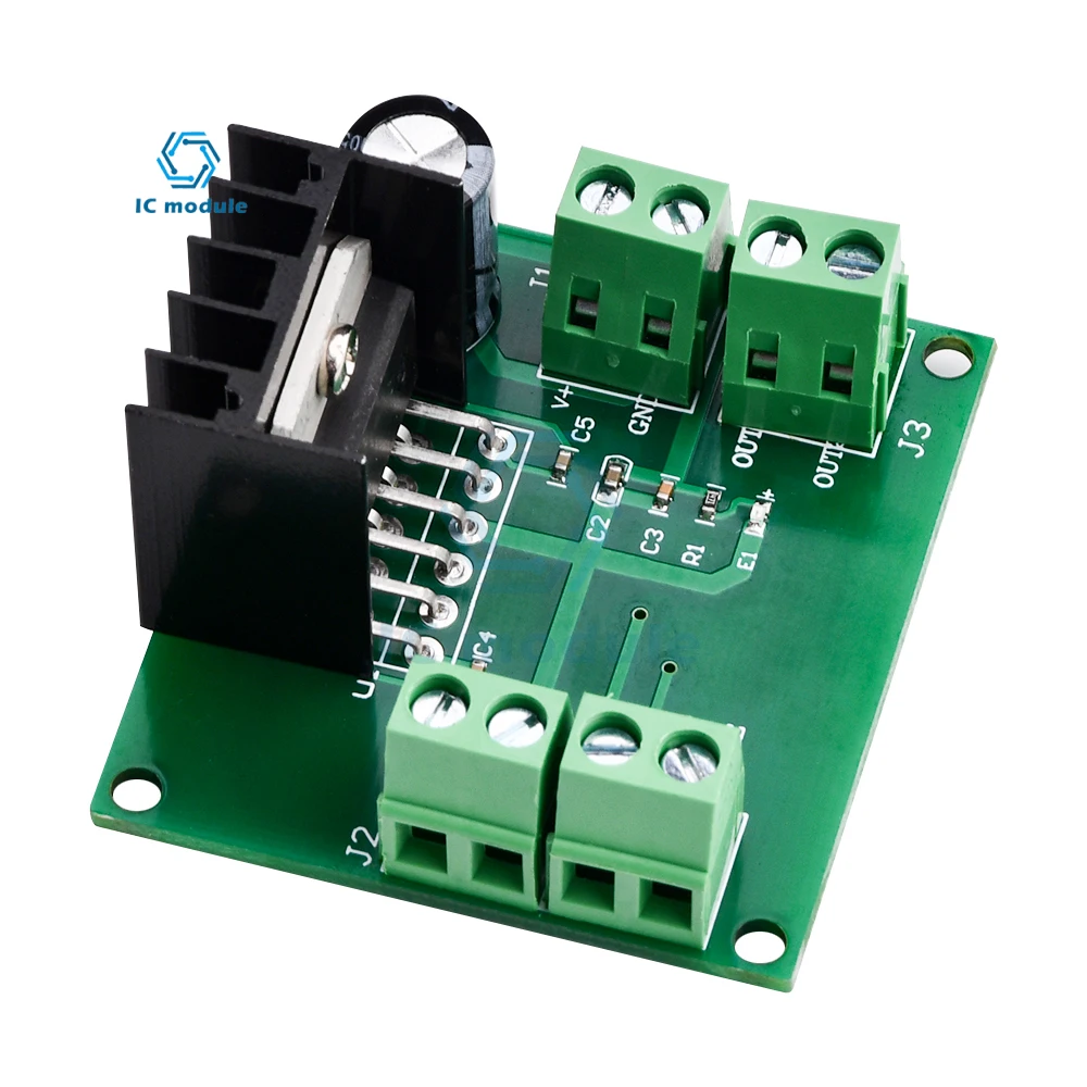 

3A 75W Single Channel DC Motor Driver Board Motor Driver DC PWM Speed Adjustable Motor Driver Module LMD18200T