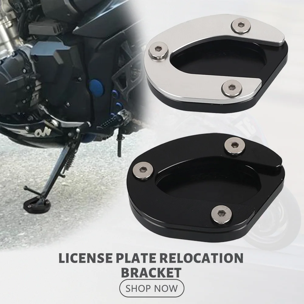 

Motorcycle Kickstand Extension Foot Side Stand Pad Plate For MV Agusta Dragster Rivale 800 2014 2015 2016 2017 2018 Accessories