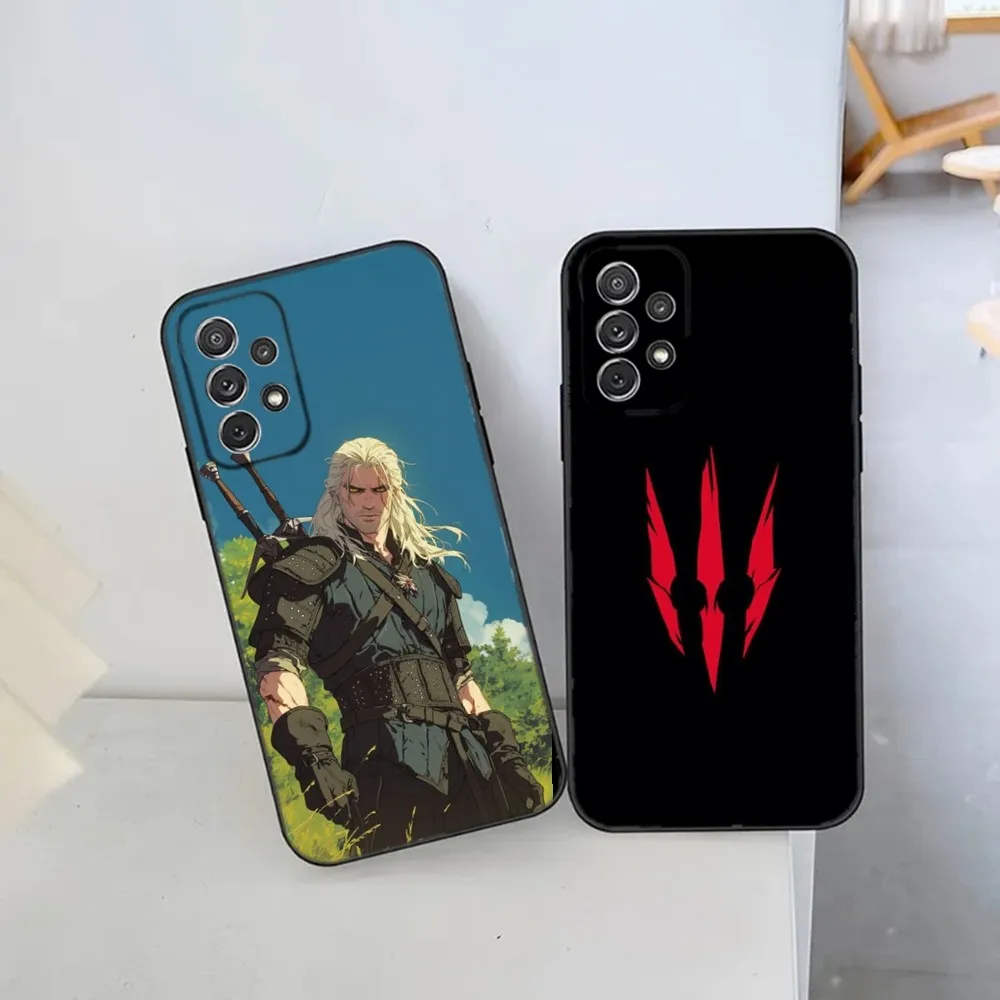 Game The W-Witcher Phone Case For Samsung S21,S22 Ultra,S20,S30 plus,S22 plus,S23,S30 ultra 5G Silicone Cover