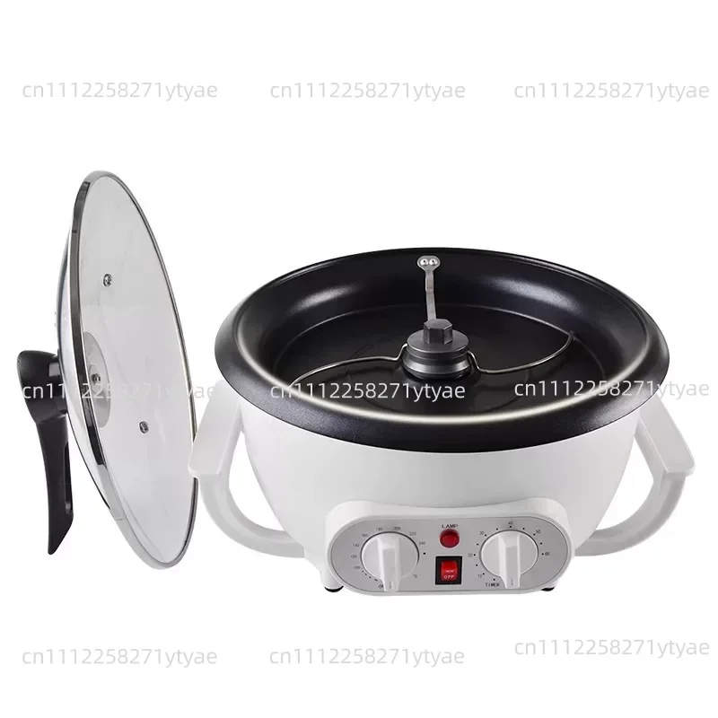 Electric Coffee Bean Roaster Coffee Baked Peanut Beans Baking Stove Popcorn Make Dryer Roasting Machine Grain Drying