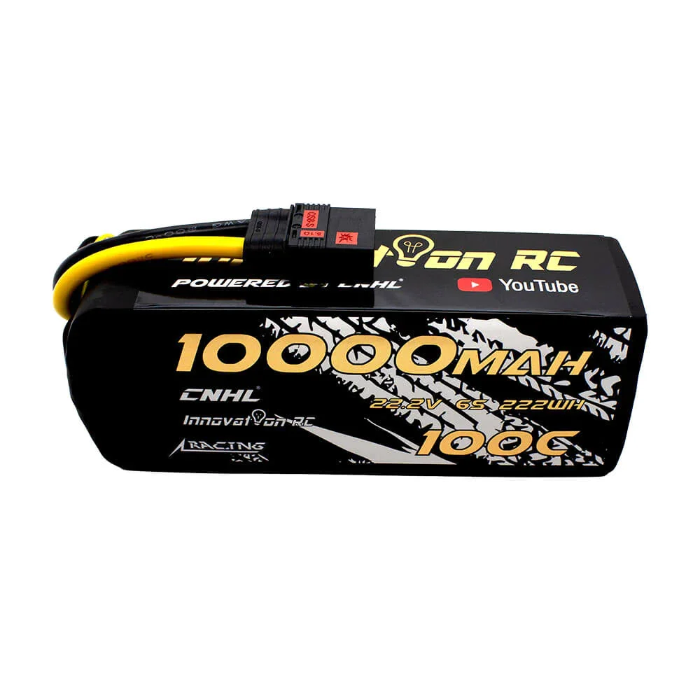 CNHL 6S 10000mAh Lipo Battery 22.2V 100C Softcase with QS8 Plug For RC Car Tank Train Buggy Boat Racing Model Parts