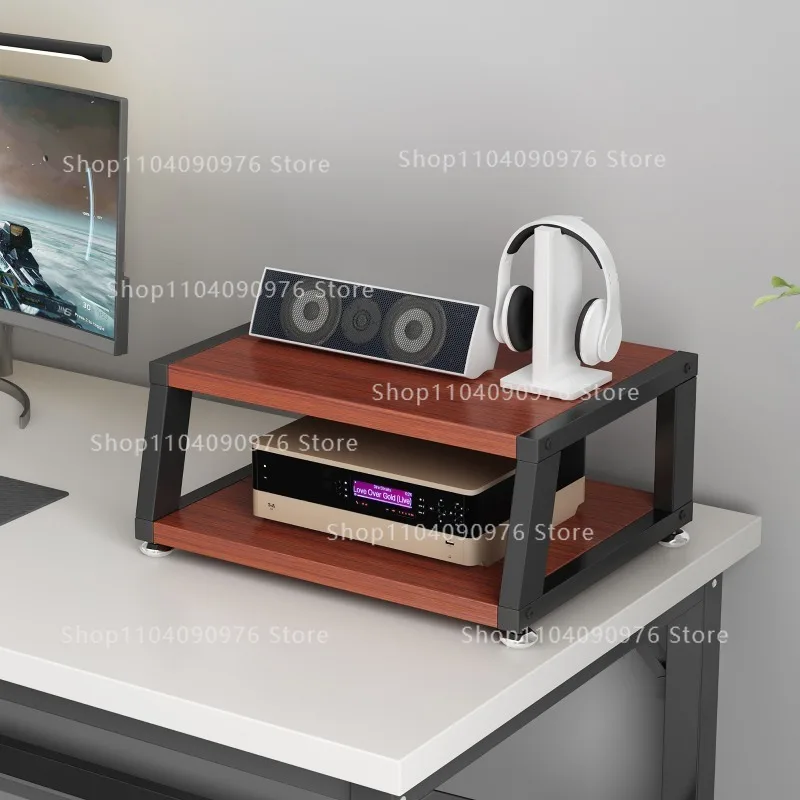 

Desktop Fever Power Amplifier Rack Small Gall Machine Rack Headphone Amplifier CD Player HIFI Decoder Speaker Rack