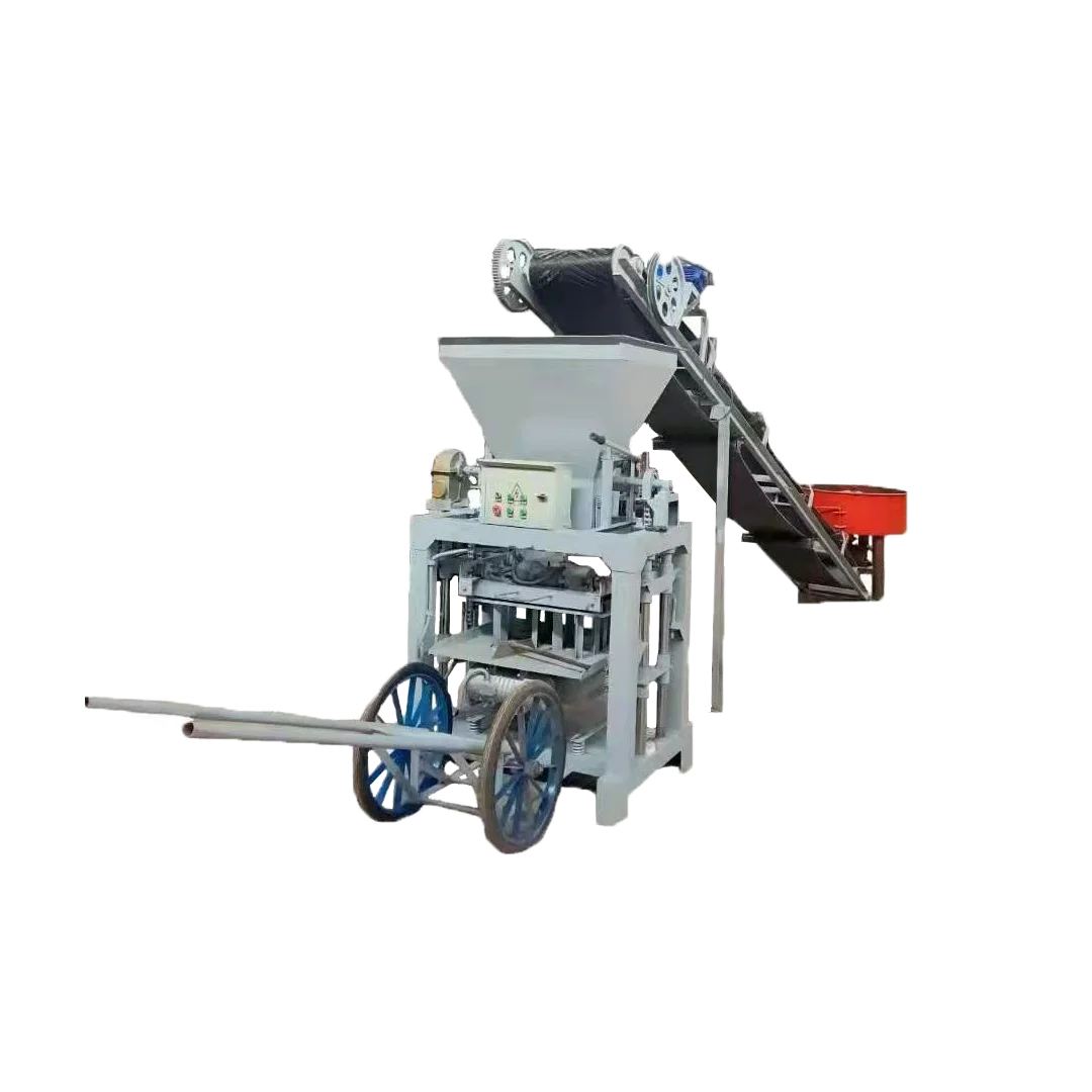 Easy Control Cement Egg Laying Brick Making Machine Small Scale Brick Machine