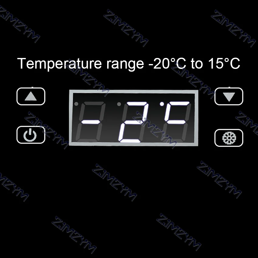 18L ضاغط سيارة ثلاجة ل 12V24V سيارة شاحنة التبريد المنزلية الصغيرة الثلاجة التبريد السريع #3