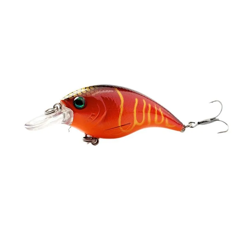 60mm 10g hochet son Wobblers pour brochet bar Thrill tonnerre flottant leurre de pêche artificiel dur appât peu profond plongée manivelle