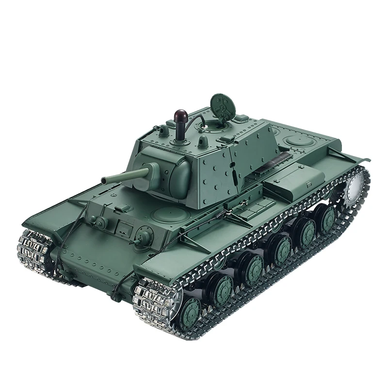 Henlong 3878-1 Soviet Union KV-1\'S RC Heavy Tank RC modle 1:16 Shootable Alloy Remote Control Electric Military Model Infrared