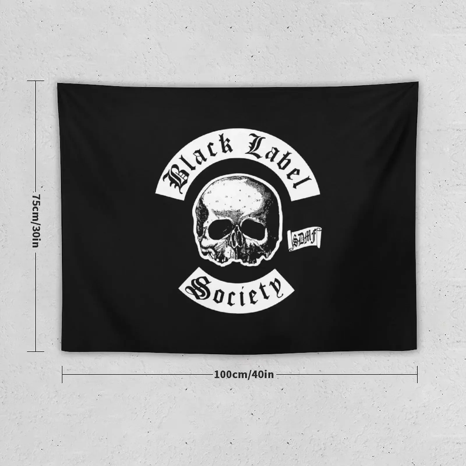 Black Label Society Band Tapestry Decoration Home Decoration Wall Wall Carpet Tapestry