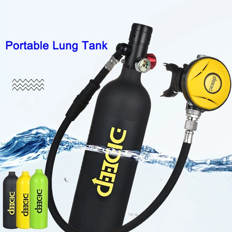 High Quality 3/4L Mini Diving Oxygen Cylinder Scuba     Pressure  Tanks