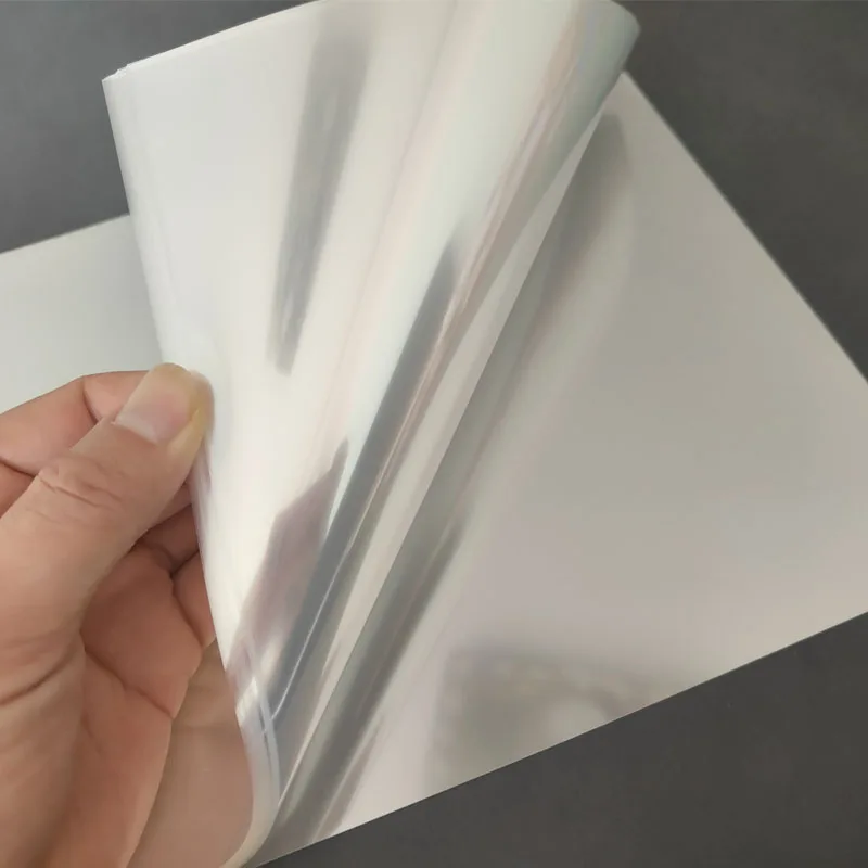50/100 قطعة A4 الطباعة بالليزر فيلم شفاف 10C ورق التصوير الفوتوغرافي DIY بها بنفسك PCB الشفافية لوازم الحيوانات الأليفة 0.1 مللي متر سمك #2