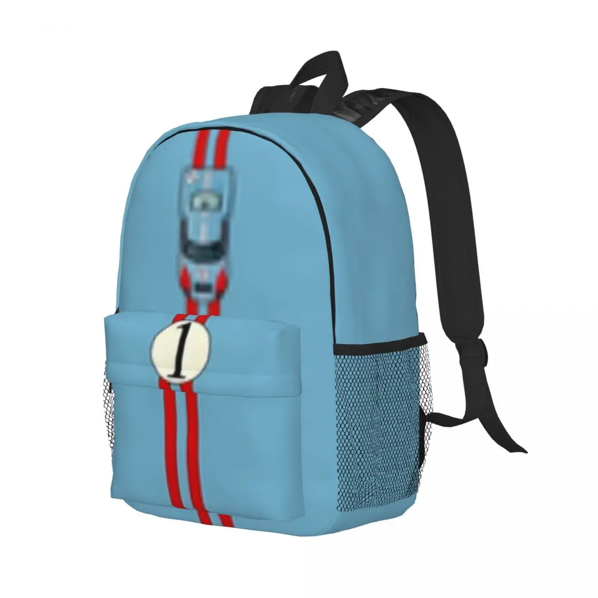 Ford Superformance GT40 für Mädchen, Kinder, Jungen große Kapazität Studenten rucksack Cartoon Schul rucksack 15 Zoll