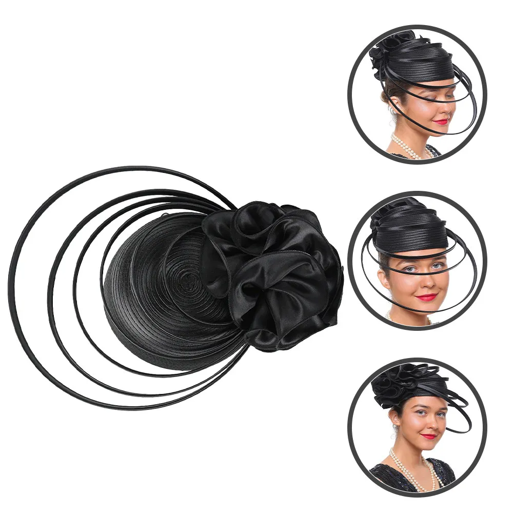

Chic Fascinator Hat for Women Lightweight Comfortable Headpiece Ideal for Tea Party Wedding Banquet Bridal Events Decor