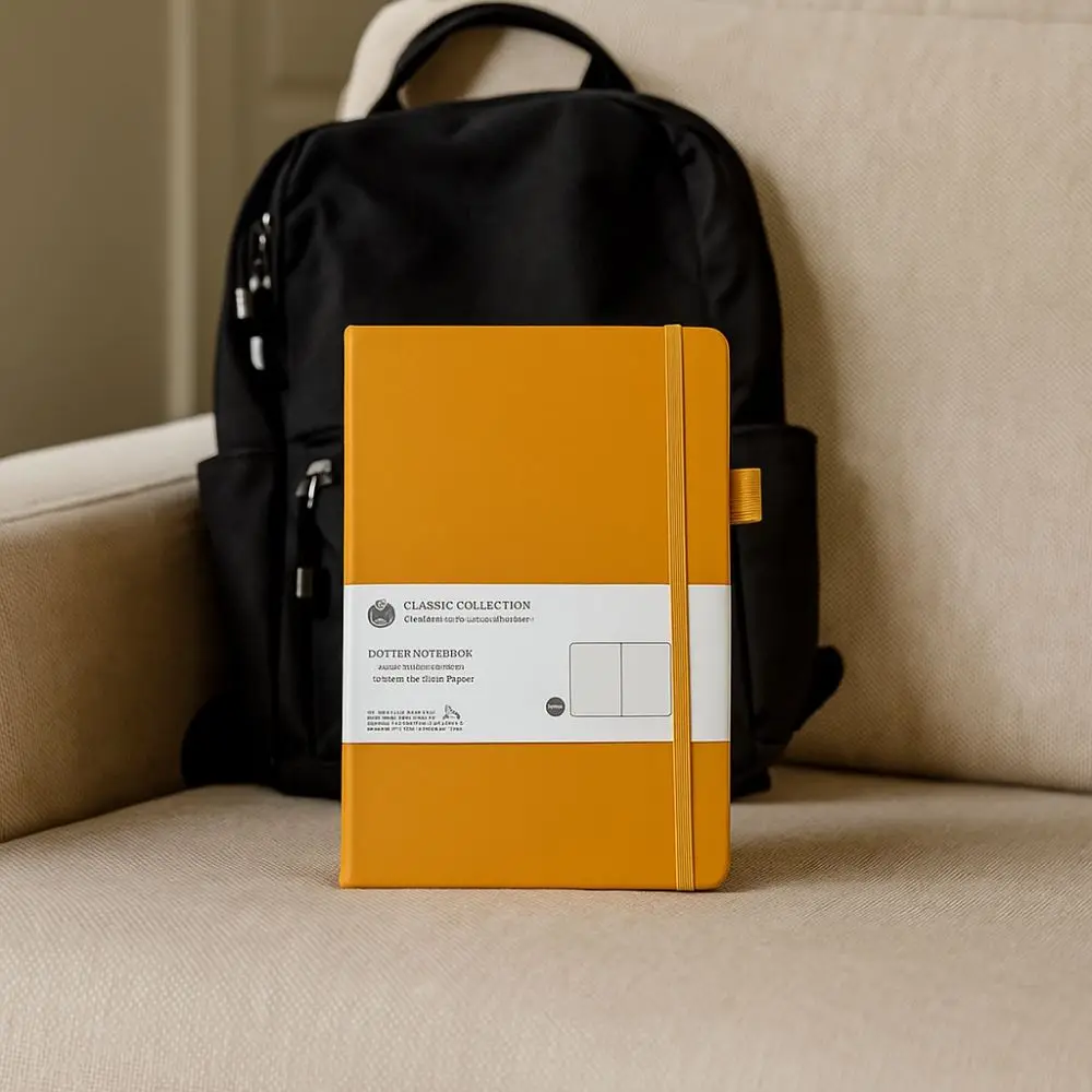 

Блокнот Agenda Premium A5 с лентой-закладкой, задним карманом, ремешком для фиксации, для бизнеса и офиса