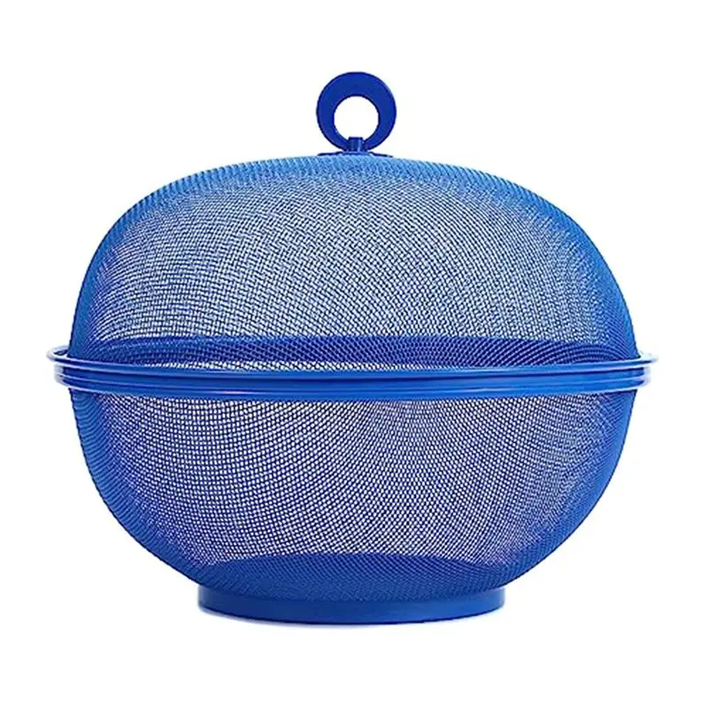 ABHI-Kitchen Ware With Lid Fruit Plate Vegetable Washing And Draining Basket Fruit And Vegetable Basket Cover