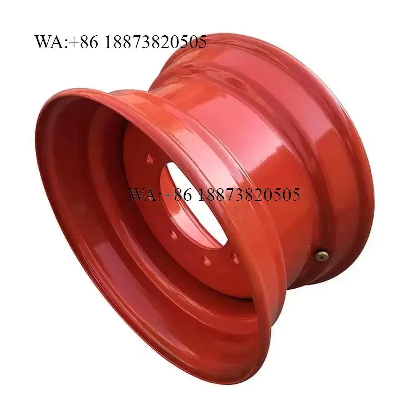 Custom 8.25x16.5 Steel Wheel Rims for Skid Steer Loader Compatible with 10-16.5 Tires Heavy Duty Replacement Rim