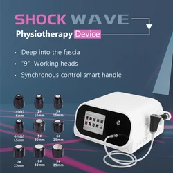 High Quality Radial Type ESWT Compressor 10 Bar Shock Wave Therapy Machine Pneumatic Treatment Pain Relief Shockwave Equipment