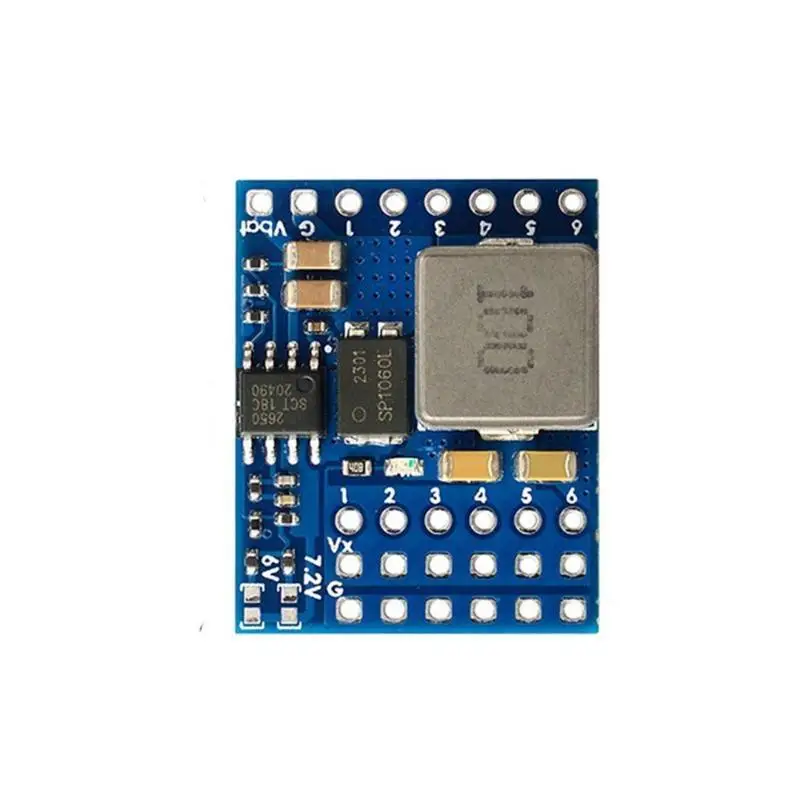 1Pcs FPV RC Airplane Parts SERVO PDB Power Distribution Board With BEC 5.5-36V Input 5V 6V 7.2V 8.2V Adjustable Output For MATEK