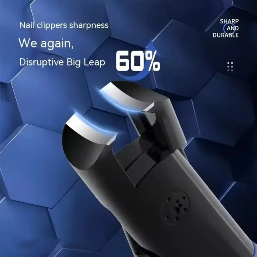 المهنية مكافحة سبلاش مسمار كليبرز كبيرة سميكة الصلب ABS قطري كماشة كبيرة الحجم مقص أظافر المنزلية #4