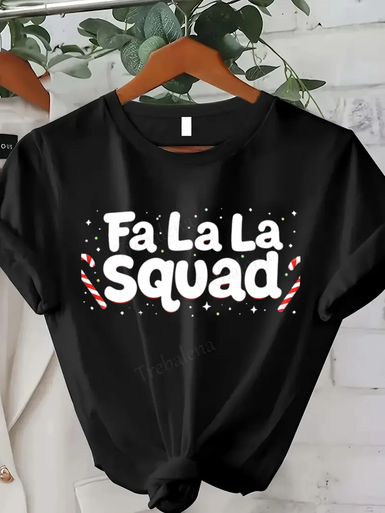 Women T-Shirt Fa La… - image