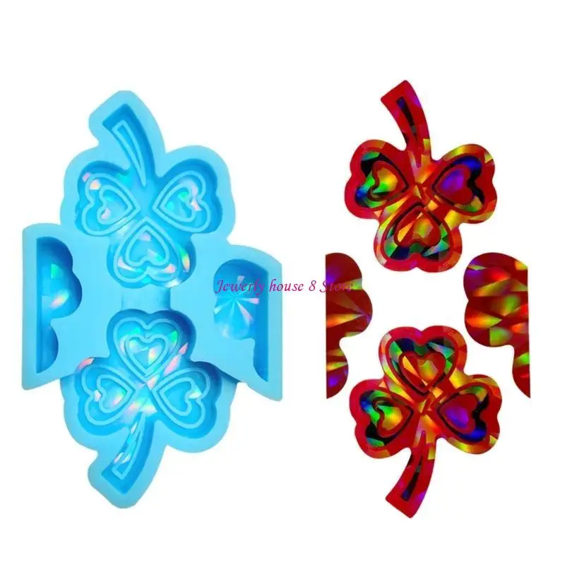 

Light and Three-petal Flower Straw Silicone Molds Resin Casting Mold Straw Decorations Making DIY Crafts