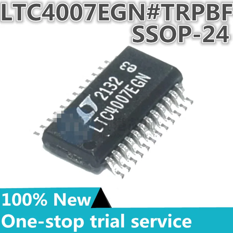 

2-100pcs %New original LTC4007EGN#TRPBF package SSOP-24 Silkscreen LTC4007EGN battery management IC chip