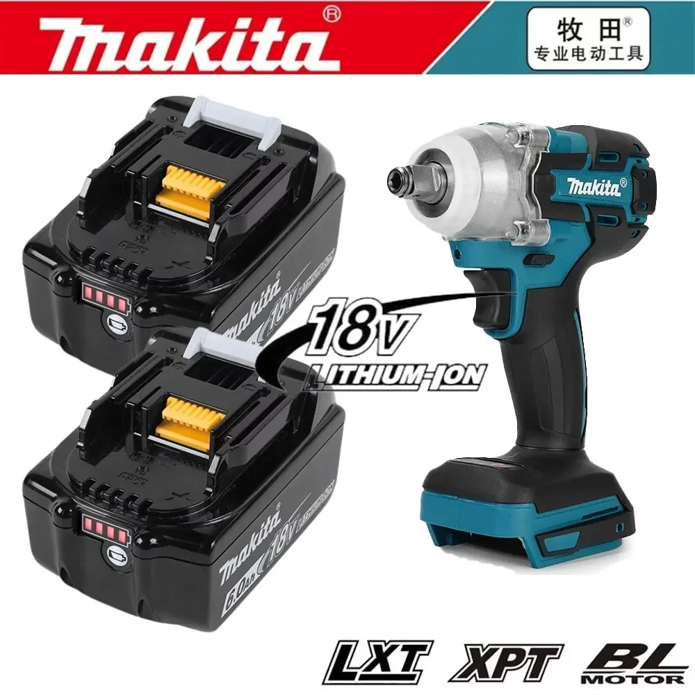 

Original brand new 18V6A Rechargeable Makita Battery Latest BL1860 for MakitaBL1840 BL1850 BL1830 BL1860B LXT400 DTW285 DTW700