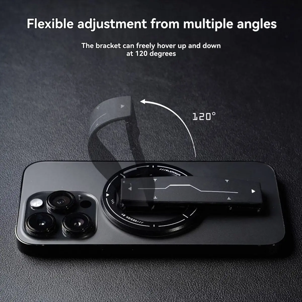SPECIAL OFFER 2-in-1 Magnetic Phone Stand 360° Ultra-Thin Aluminium Alloy Multi-Functional Adjustable Bracket Phone Accessorie