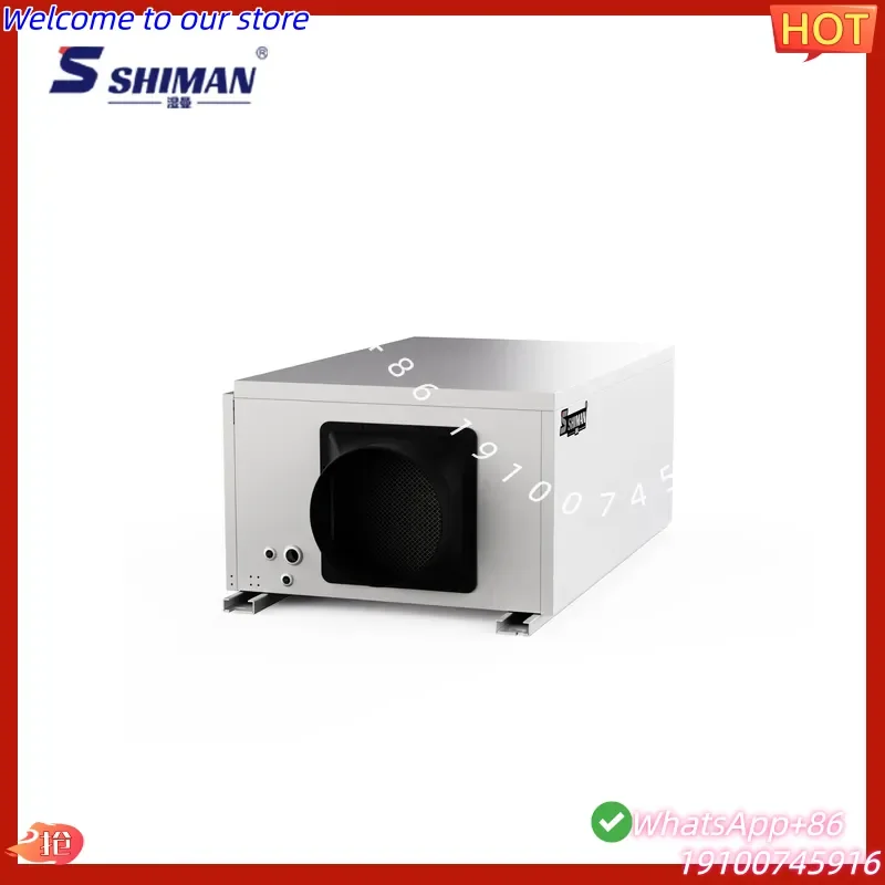 2026 Adjustable Humidity Dehumidifier (RH10-95%) | 80㎡ Coverage | Designed for Plantation & Warehouses Heavy