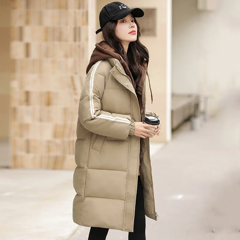 Down Cotton Jacket Women Loose Winter Thick Coat 2024 New  Clothing Ladies Parka Women Warm Coat Female Windproof Parkas Outwear