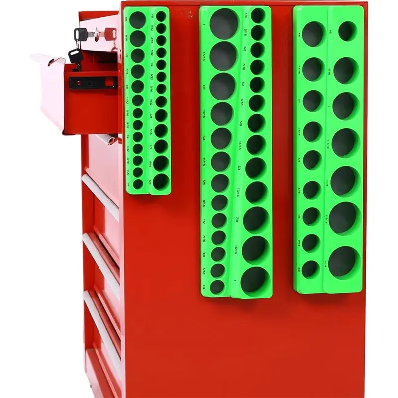 3 Piece Magnetic Socket Organizers Socket Organizers For Toolboxes Socket Organizer Magnetic Socket Holder-B61B