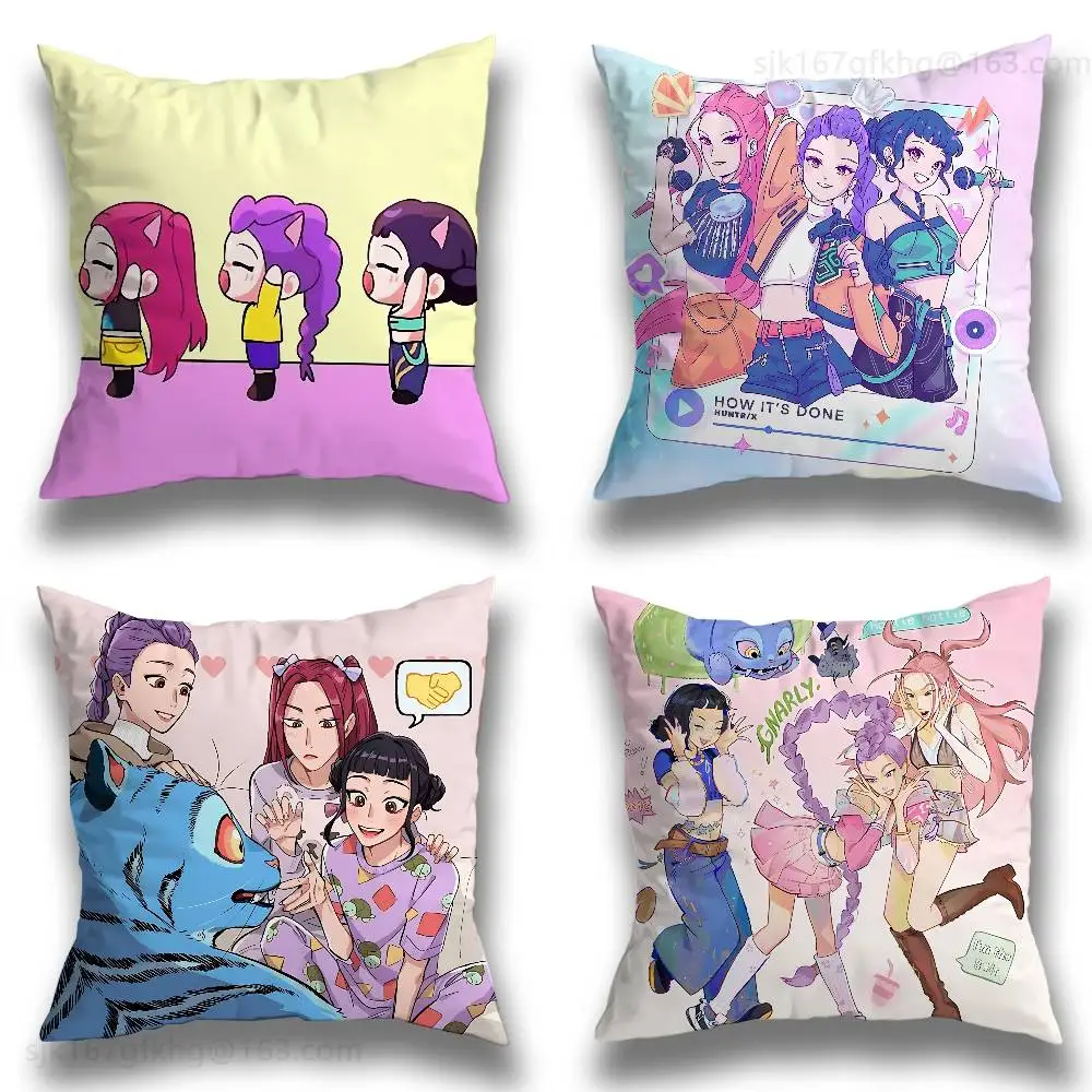 

D-Demon H-Hunters pillow cover living room sofa cushion cover bedroom room bed pillow cover home decoration