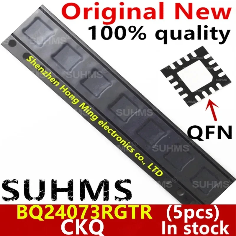 (5 sztuk)100% Nowy BQ24072RGTR BQ24072 CKP BQ24073RGTR BQ24073 CKQ BQ24074RGTR BQ24074 BZF BQ24075RGTR BQ24075 CDU QFN-16 — zdjęcie produktu 3