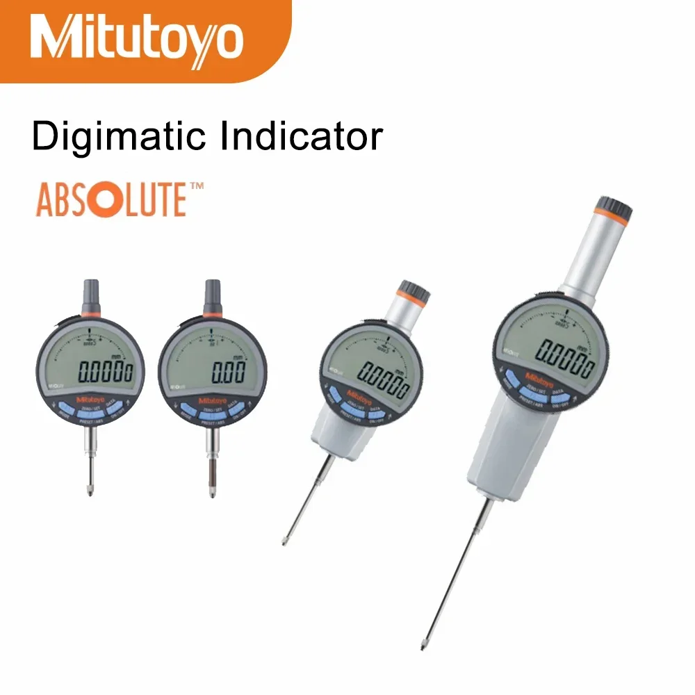 Original Mitutoyo Digimatic Indicators digital LCD 543-390/390B 790/790B 0-12.7mm /0.001mm Tolerance judgment