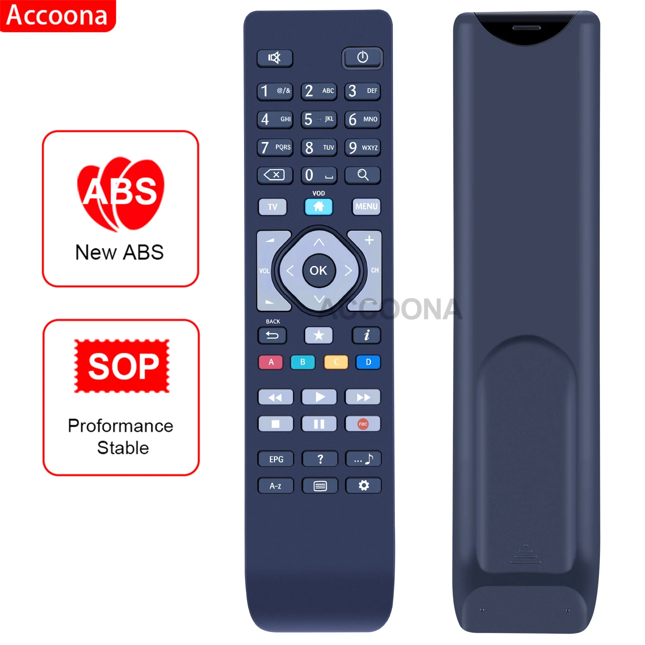 Controle remoto para Telekom, STB-IPTV, Kaon TV, TV Box, RC2764526, 01B