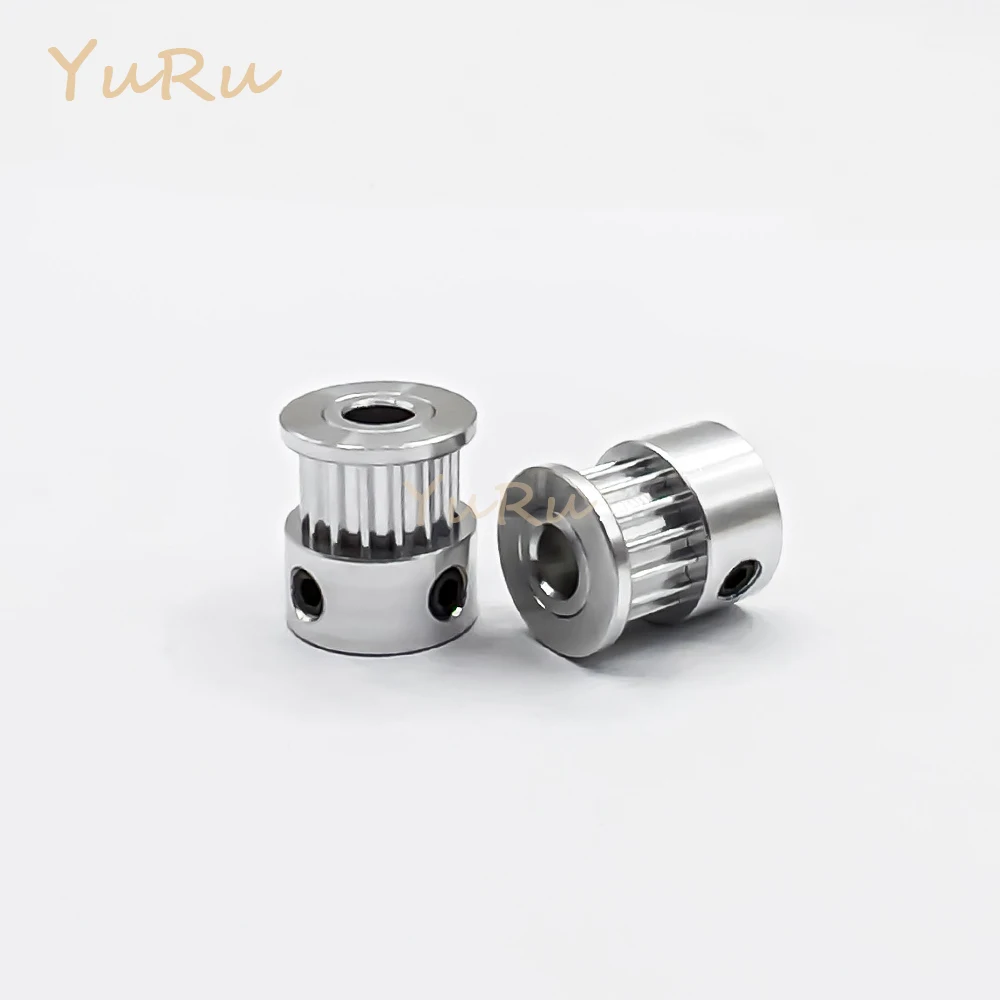 T2.5 16Teeth Timing Pulley Bore 5mm Belt Width 6mm Tensioning Wheel 16T T2.5 Synchronous Pulley 3D Printer Parts