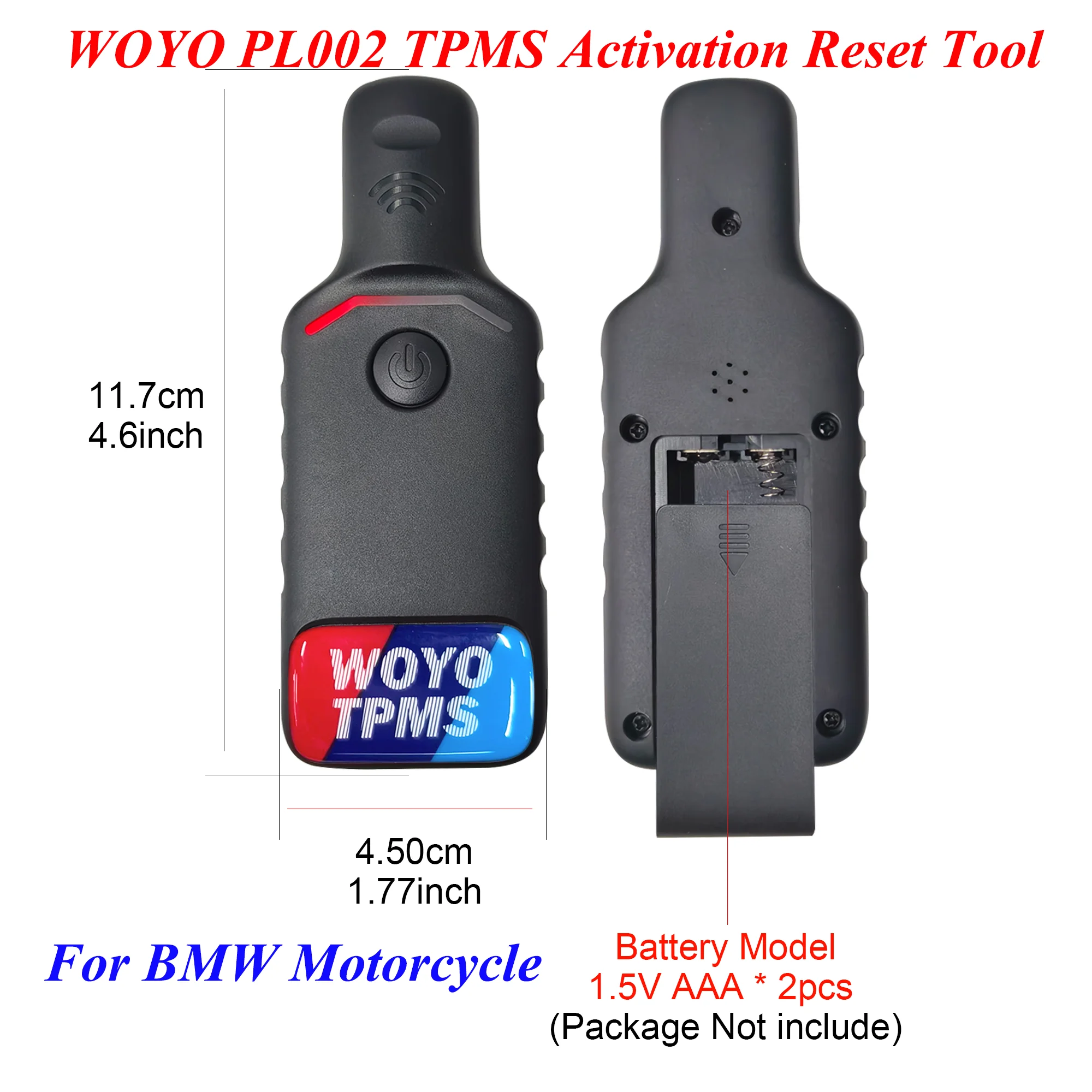 

WOYO PL002 TPMS Activation Reset Tool For BMW Motorcycle Tire Pressure Monitor Sensor