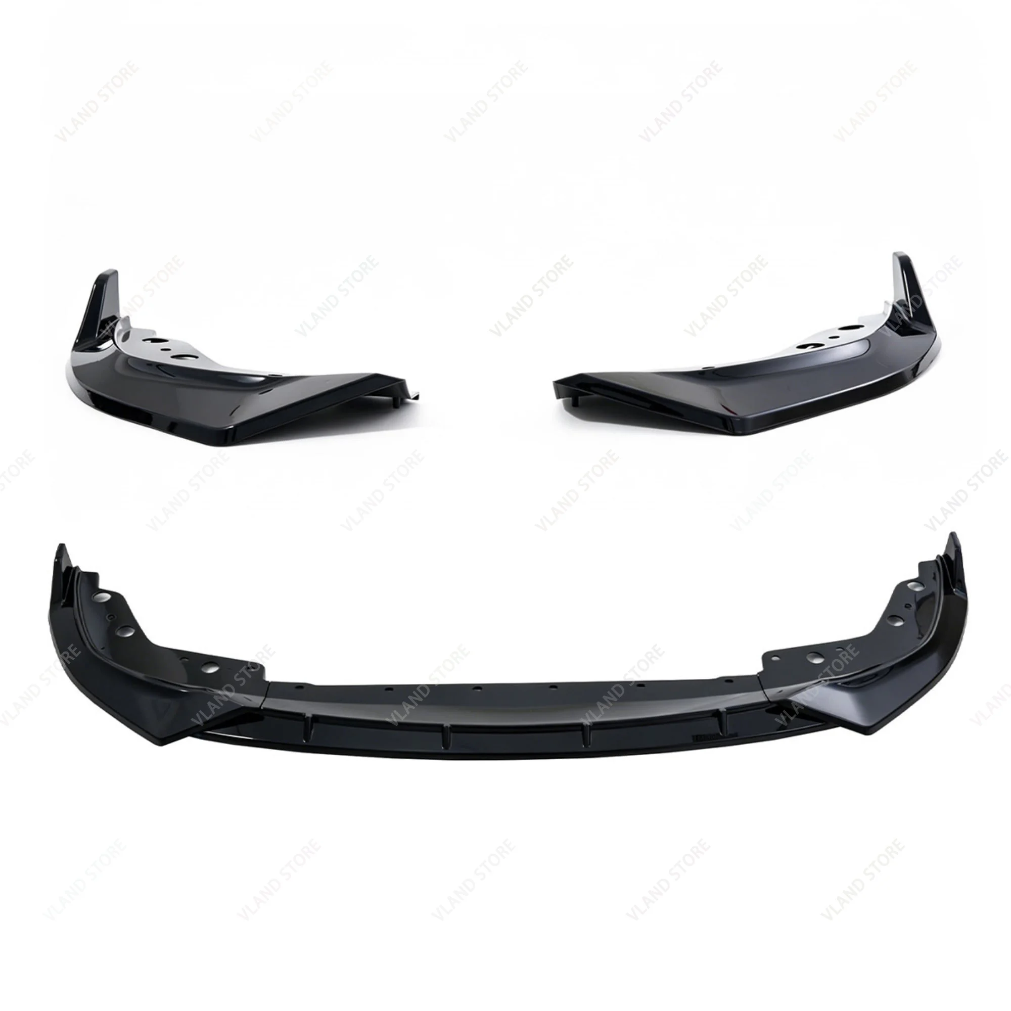 VLAND GT Style Front Bumper Lip Splitter for 3 Series G20 G21 2023-2026, Front Bumper Spoiler Lip Body Kit