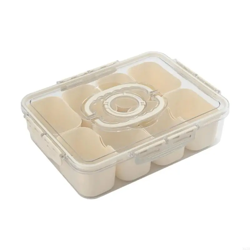 

M17D Reusable Plastic Containers Stackable Storage Boxes for Kitchen