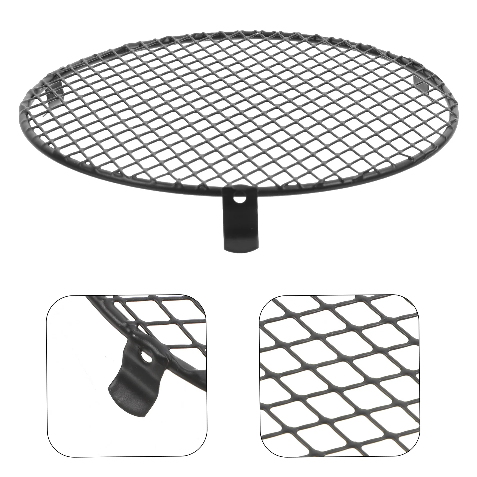 

1pc Iron Mesh For Reptile Tank Bbq Enclosure Safety Cover Metal Lamp Protector Reptile Cage Light Fixture Mesh