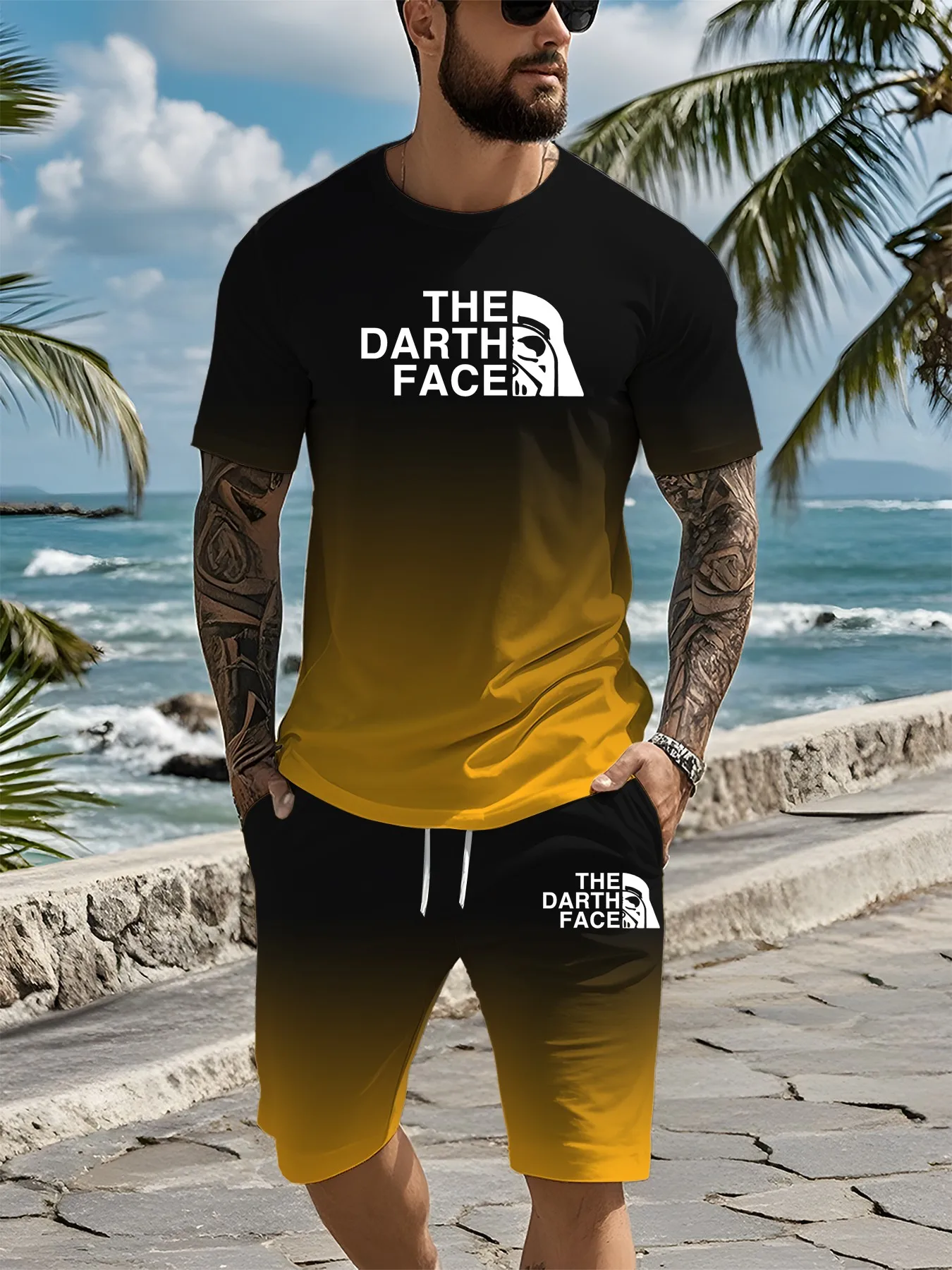Camisetas Casuales Hombre Estilo Diseñador 2025