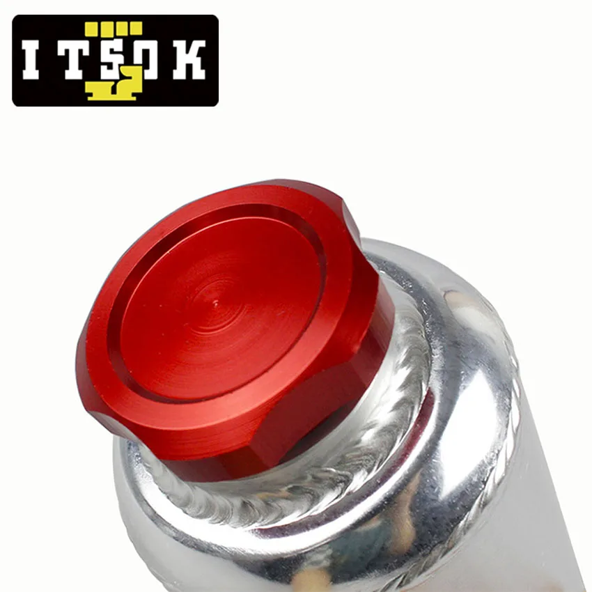 سيارة الوقود خلية عرام خزان الألومنيوم جولة عالية الجودة النفط الصيد يمكن خزان سباق الطاقة التوجيه خزان السوائل #4