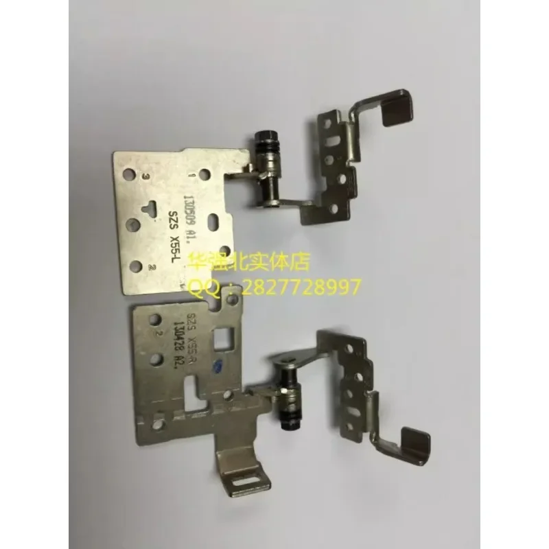 Novas dobradiças lcd para laptop asus x55c x55v f55c x55vd suporte de eixo de tela