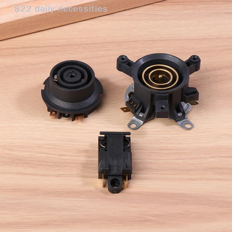 convenient3pcs/set Electric Kettle Accessories Base Thermostat Temperature Switch Connector Coupler Socket Household Acessories