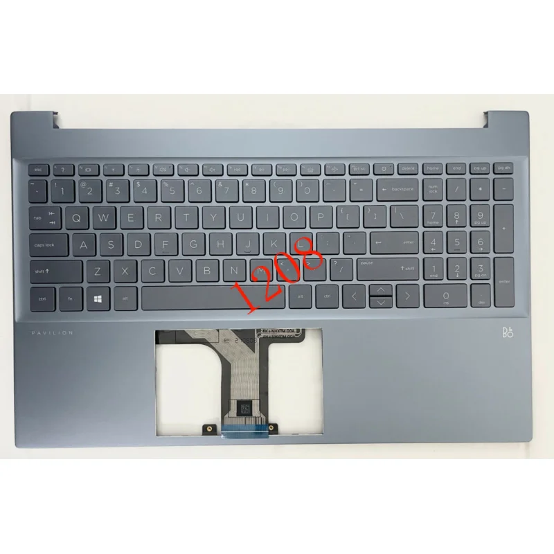 

New 15-EG Blue Palmrest W/US Keyboard & Backlit For HP Pavilion 15-EG M76644-001