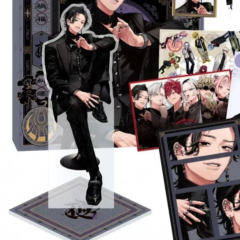 Gokurakugai Tatsuomi Alma Anime Acrylic Stand Figure Keychain Desk Decoration Model Board Cosplay Toy Collection Fans Gift