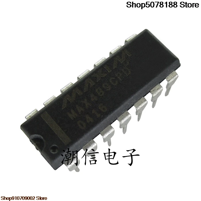 10 peças MAX489EPD MAX489CPD MAX489ECPD
