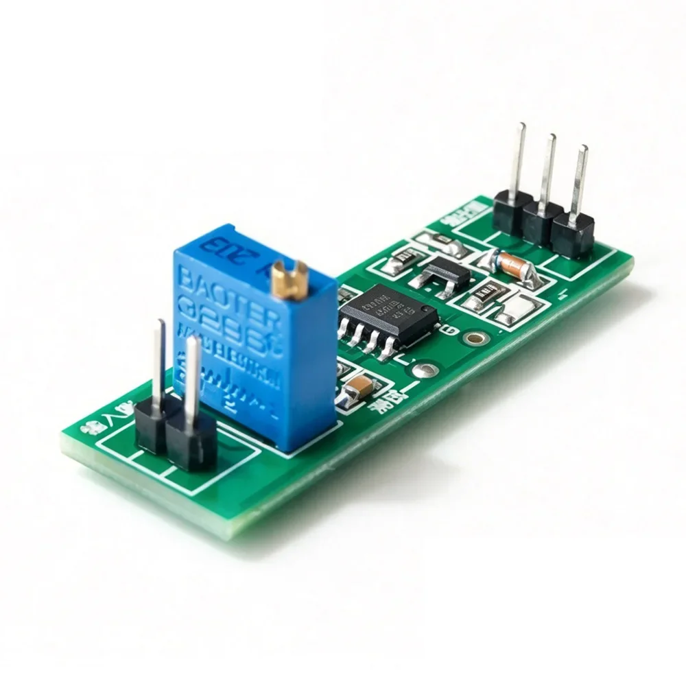 DC 5V-24V Signal Attenuator Module Adjustable Proportional Voltage Divider Impedance Converter Single Power Supply