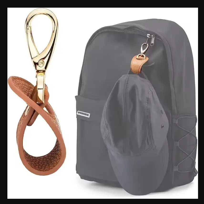 2pcs Multifunctional Universal Hat Clip for Hands-Free Travel:Backpacks-Securely Holds Baseball Caps, Ponytail Hats
