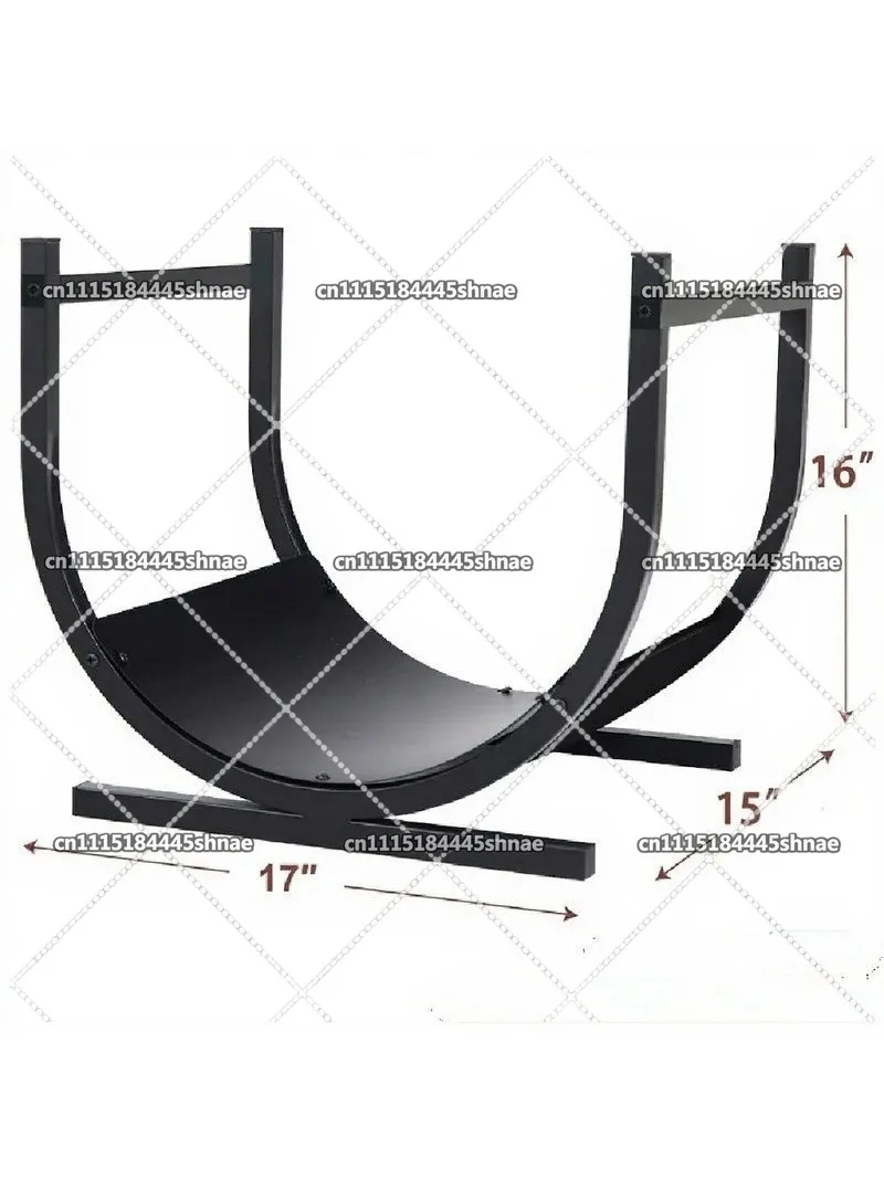 Large Capacity Firewood Rack Wood Stacking  Storage Rack High Durability for Indoor or Outdoor Use of Firewood Racks