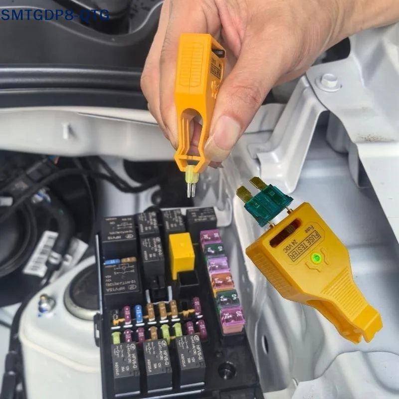 *Fuse Tester DC 12/24V Automotive Tester Blade Puller Multi-Functional Car Checker Puller Removal Tool For Mini/Standard Blade
