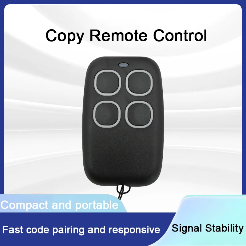 Garage Door Remote Control Duplicator 433MHz 433.92MHz Code Grabber Clone Gate Key Fob Command Hand Transmitter